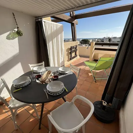 公寓 Deux Pieces 2 Couchages Cap D'agde Naturisme Cn040-370 阿格德